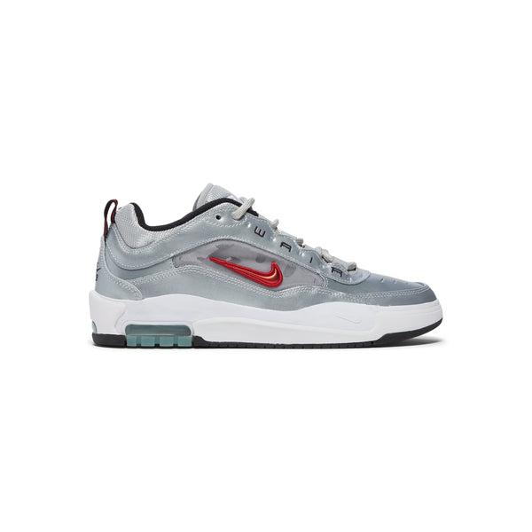 s.b. concept Nike Air Max Ishod PRM Metallic silver · Varsity red