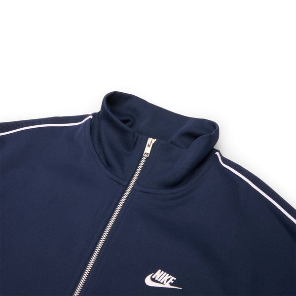 S.b. Concept Nike Club Oversized Knit Tracksuit Jacket Obsidian · White