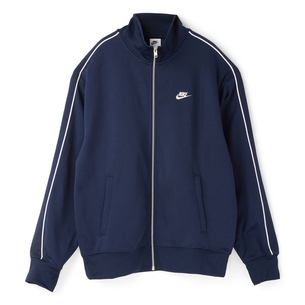 s.b. concept Nike Club Oversized Knit Tracksuit Jacket Obsidian · White