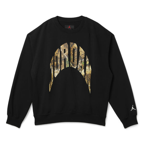 s.b. concept Nike Jordan Brooklyn French Terry Realtree Crewneck Sweatshirt Black