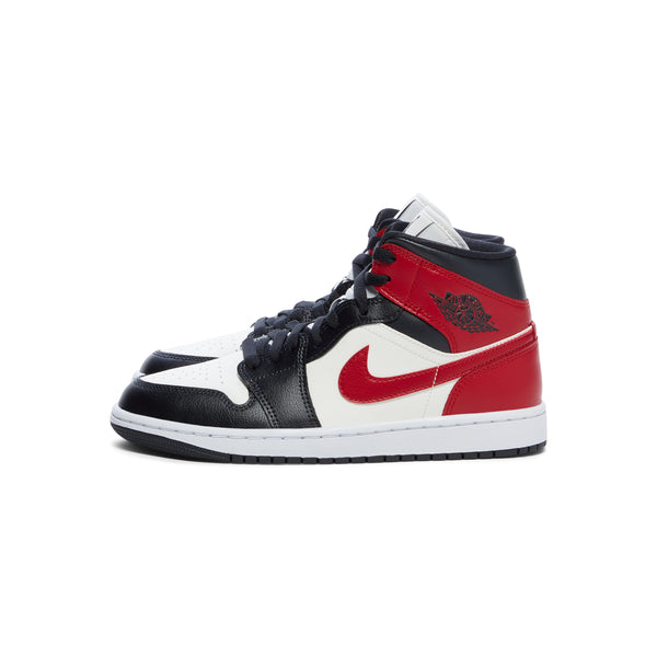 S.b. Concept Nike Womens Air Jordan 1 Mid Sail · Gym Red · Off Noir · White