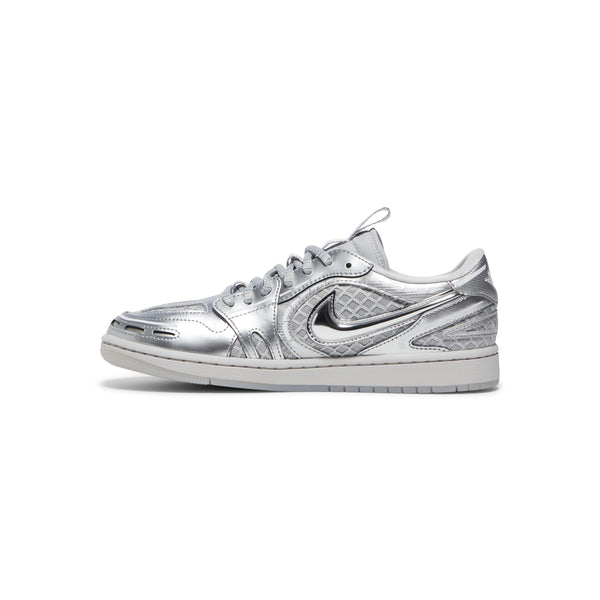 S.b. Concept Nike Womens Air Jordan 1 MM Low V3 Neutral Grey · Metallic Silver · White