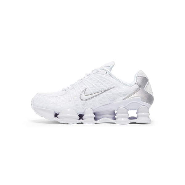 S.b. Concept Nike Womens Shox TL White · Metallic Silver · Max Orange