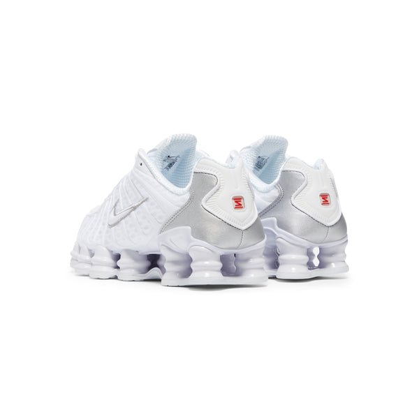 S.b. Concept Nike Womens Shox TL White · Metallic Silver · Max Orange