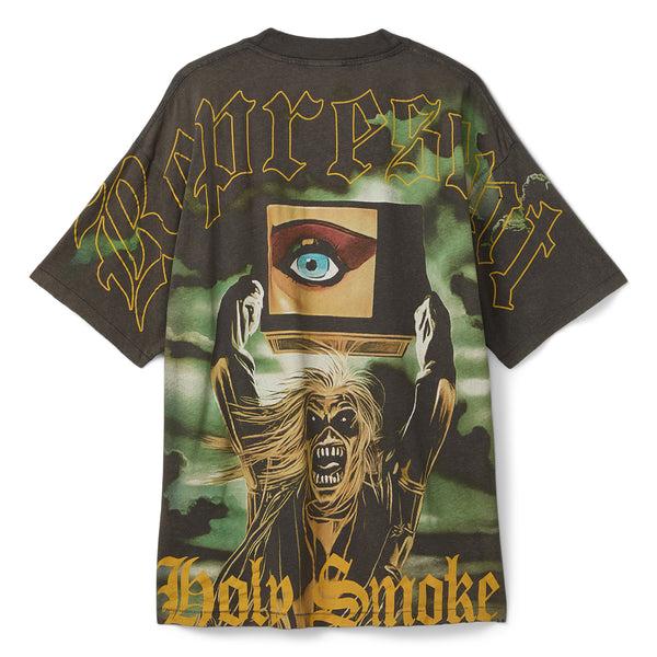 S.b. Concept REPRESENT X Iron Maiden Holy Smoke T-Shirt Sunfade Grey