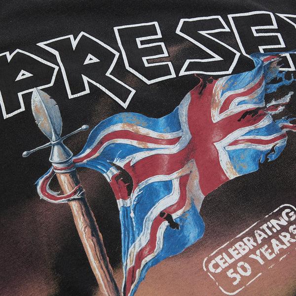 S.b. Concept REPRESENT X Iron Maiden Steed T-Shirt Stained Black