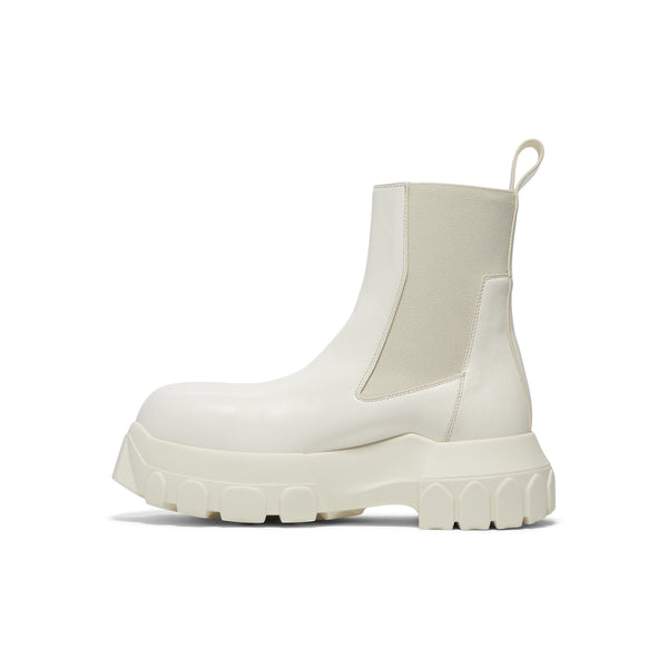 S.b. Concept Rick Owens Beatle Bozo Tractor Boots Milk
