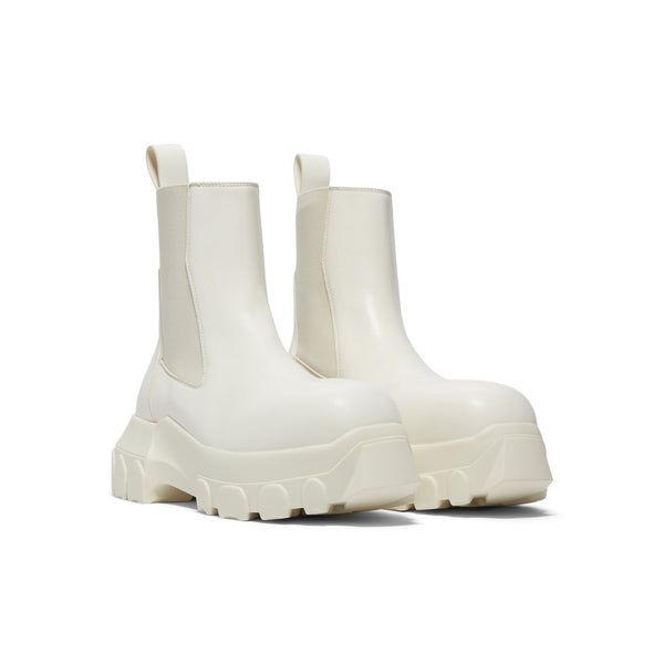 S.b. Concept Rick Owens Beatle Bozo Tractor Boots Milk