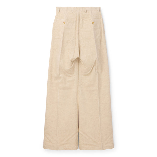 S.b. Concept Rick Owens Tailored Wide Belas Pant Natural