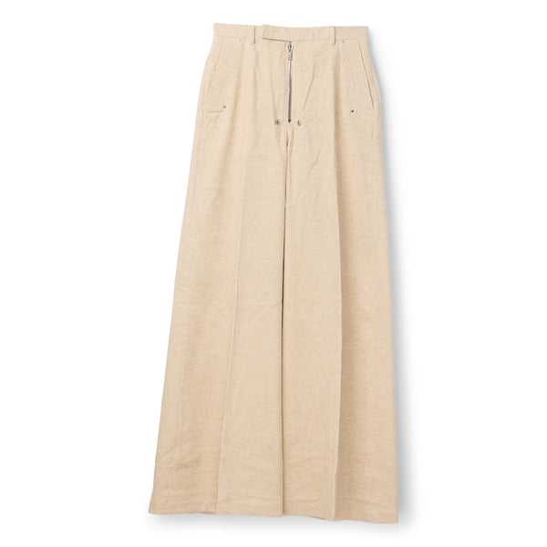 s.b. concept Rick Owens Tailored Wide Belas Pant Natural