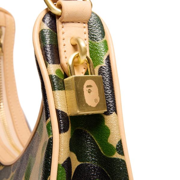 S.b. Concept A Bathing Ape ABC Camo Hand Bag Green
