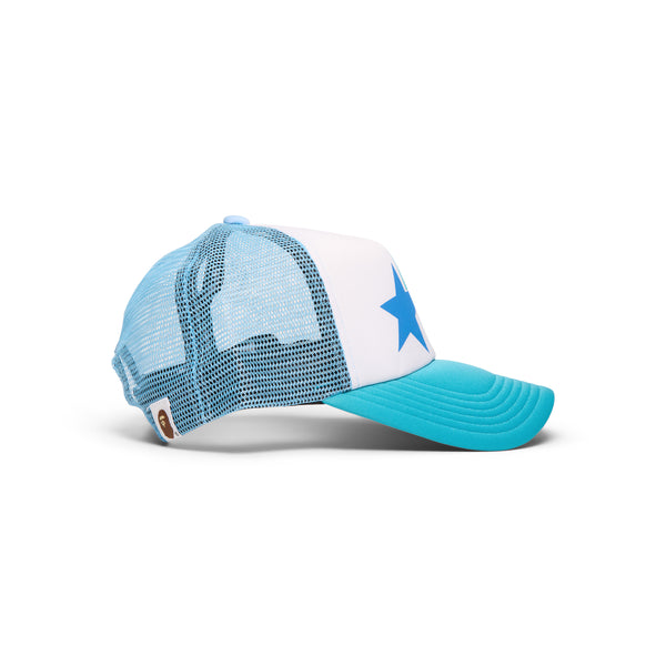 S.b. Concept A Bathing Ape Bape Sta Mesh Cap Blue