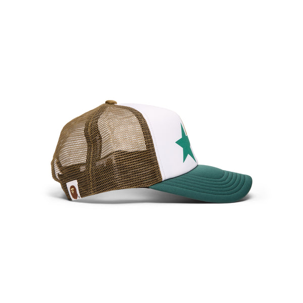 S.b. Concept A Bathing Ape Bape Sta Mesh Cap Green