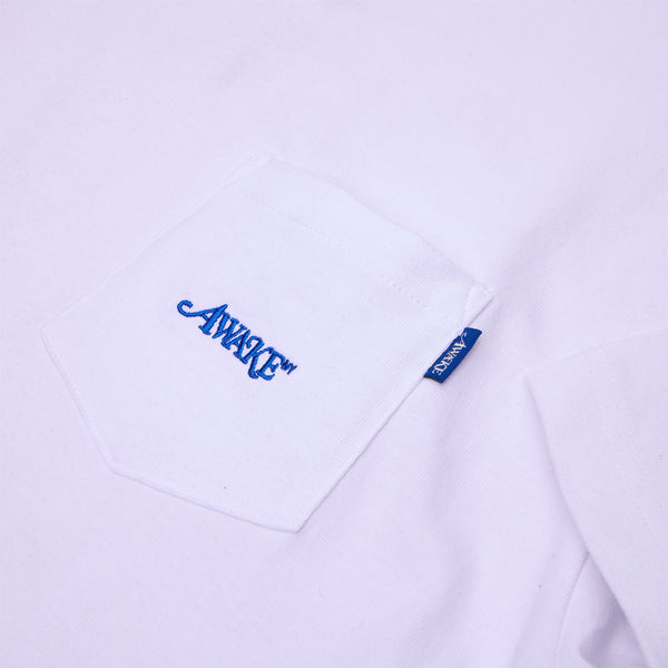 S.b. Concept Awake NY Pocket Tee White