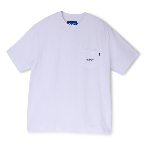 s.b. concept Awake NY Pocket Tee White