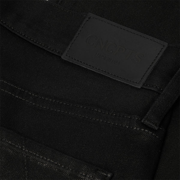 S.b. Concept CNCPTS Coated Bootcut Denim Black