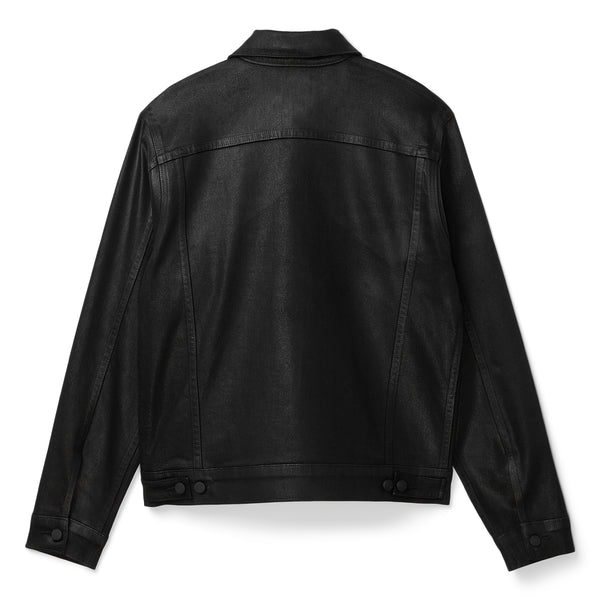 S.b. Concept CNCPTS Coated Denim Jacket Black Wash