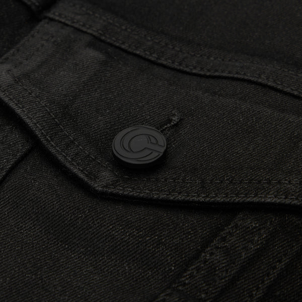 S.b. Concept CNCPTS Coated Denim Jacket Black Wash