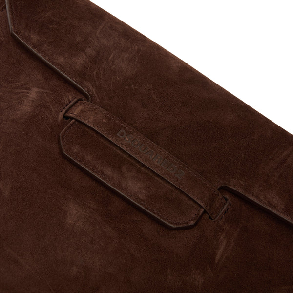 S.b. Concept Dsquared2 Twin Shoulder Bag Dark Brown