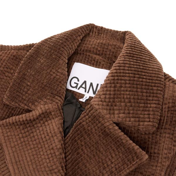 S.b. Concept GANNI Corduroy Vest Chicory Coffee