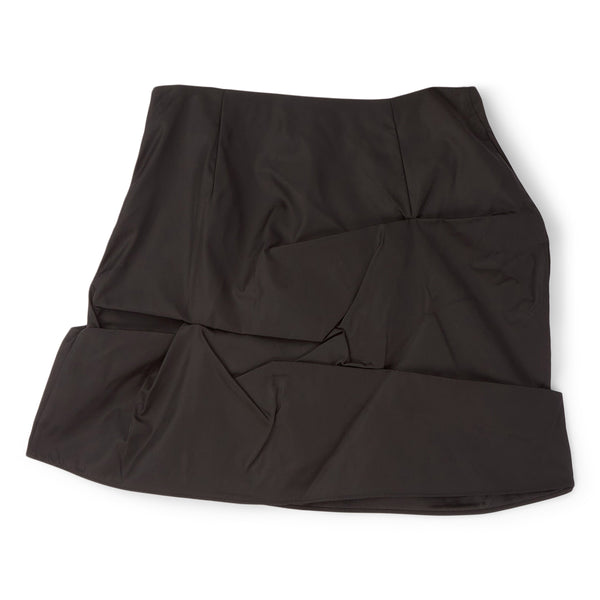 S.b. Concept GANNI Duchesse Nylon Mini Skirt Black
