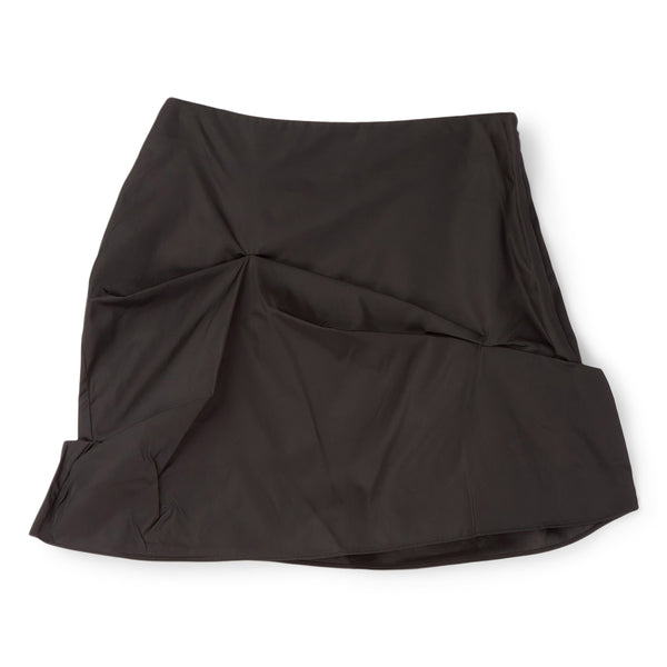 s.b. concept GANNI Duchesse Nylon Mini Skirt Black