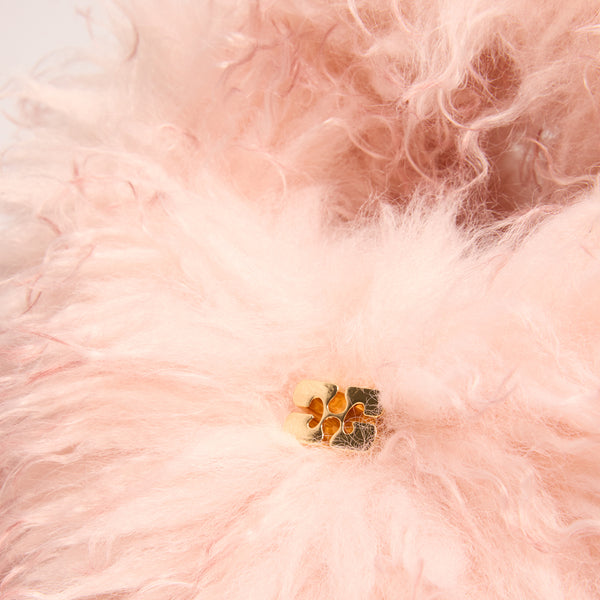 S.b. Concept GANNI Fur Mini Hobo Bag Mary's Rose