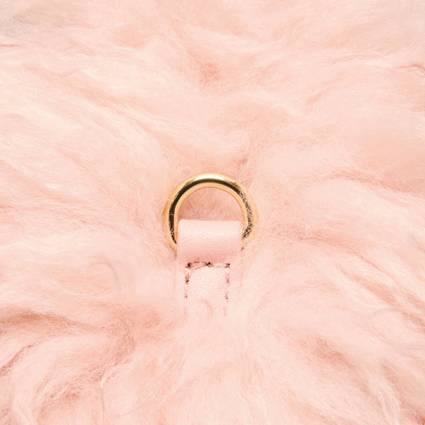 S.b. Concept GANNI Fur Mini Hobo Bag Mary's Rose