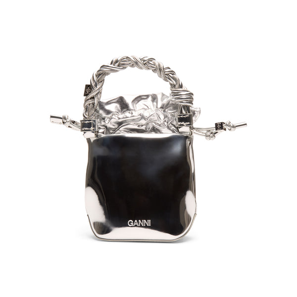 S.b. Concept GANNI Mini Bou Bucket Bag Silver