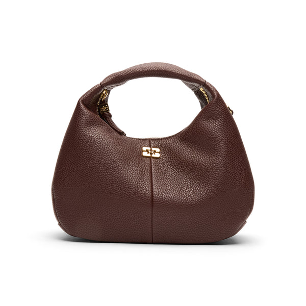 s.b. concept GANNI Mini Hobo Bag Chicory Coffee