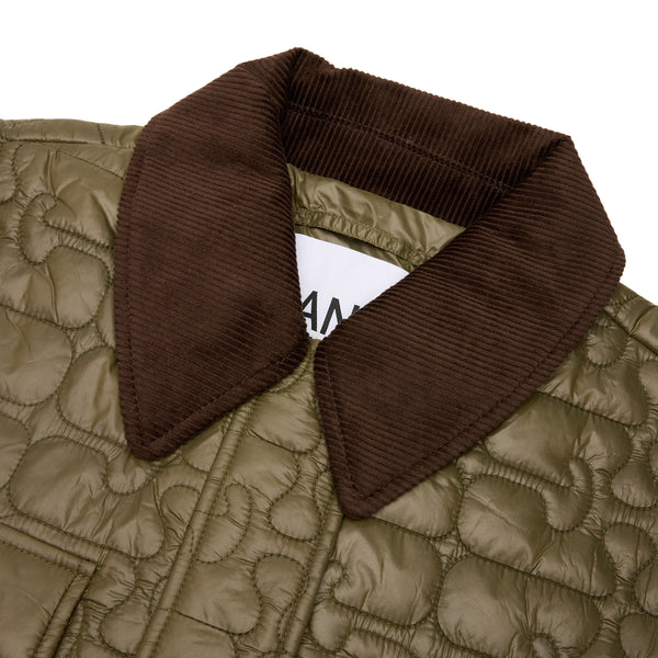 S.b. Concept GANNI Quilt Midi Jacket Kalamata