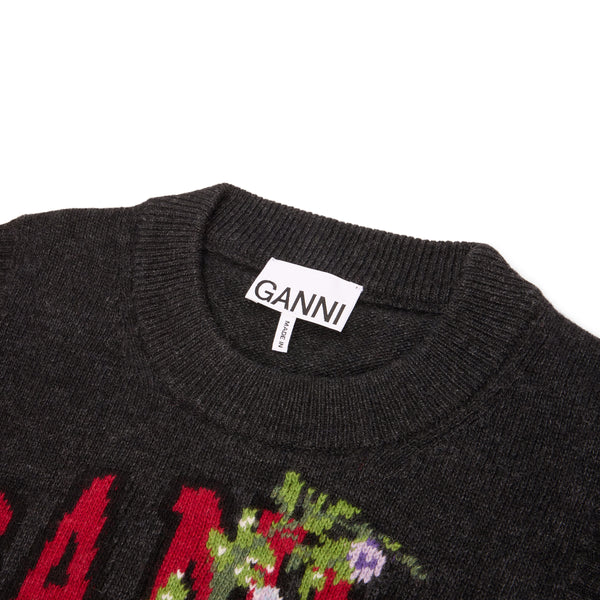 S.b. Concept GANNI Rose Wool Vest Phantom