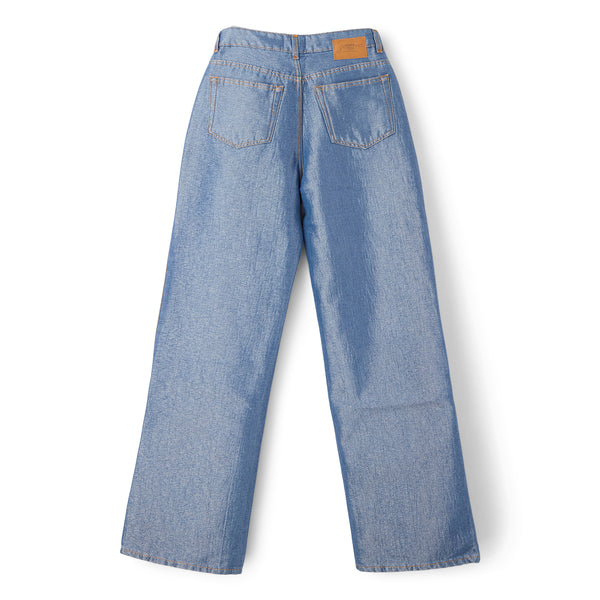 S.b. Concept GANNI Shiny Denim Izey Mid Blue Stone