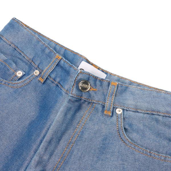 S.b. Concept GANNI Shiny Denim Izey Mid Blue Stone