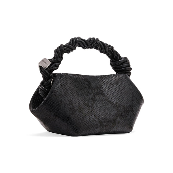 S.b. Concept GANNI Snake Mini Bou Bag Black Oyster