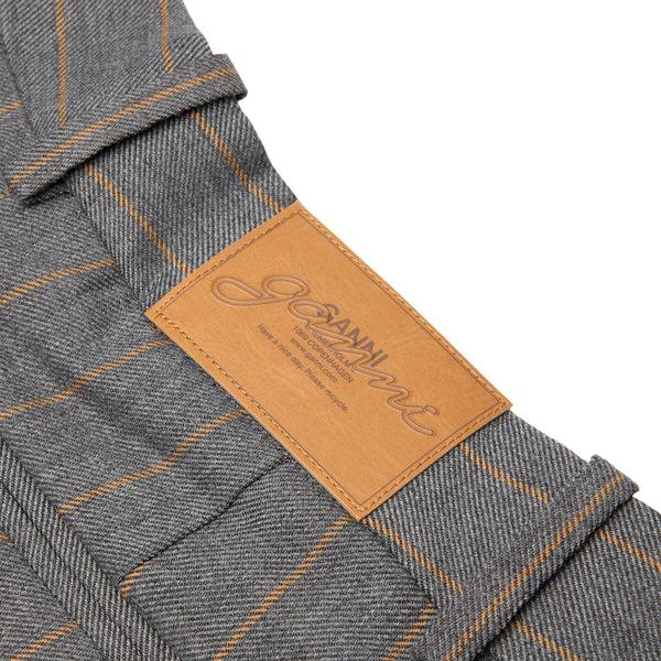 S.b. Concept GANNI Stripe Cross-Over Pants Pewter