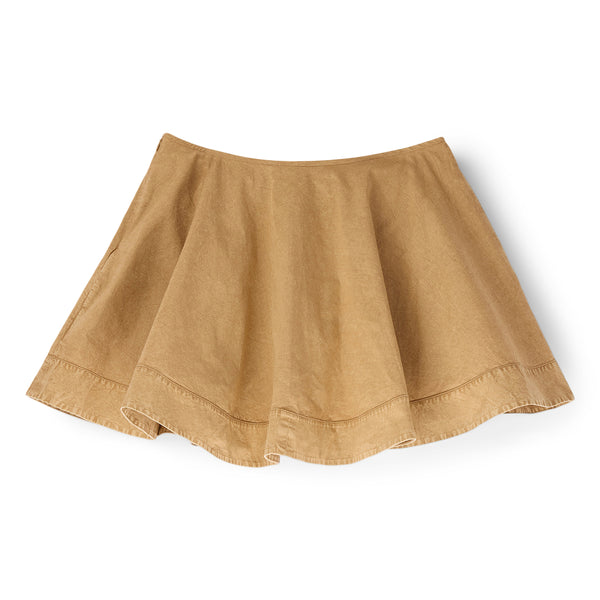 s.b. concept GANNI Washed Mini Circle Skirt Lark