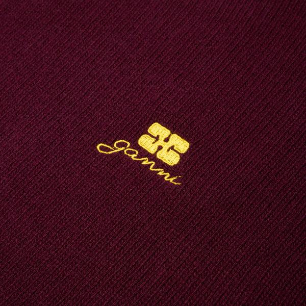 S.b. Concept GANNI Wool Mix Sweater Burgundy