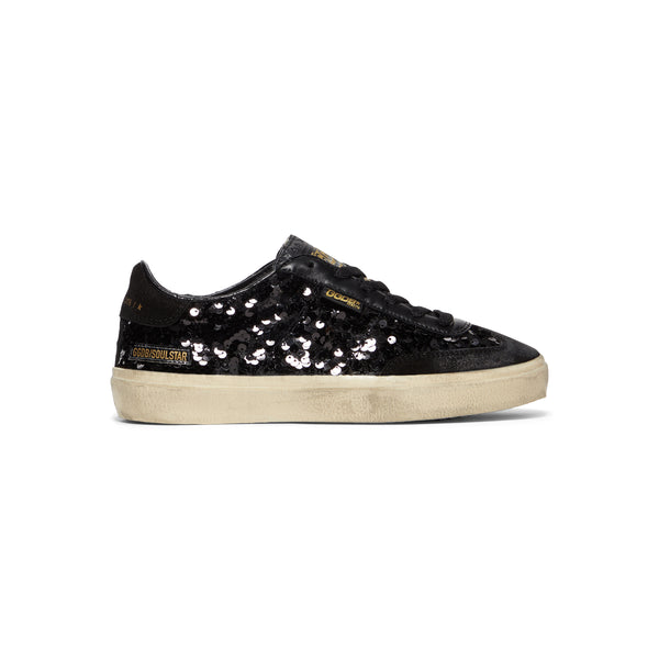 s.b. concept Golden Goose Soul Star Sequins Black