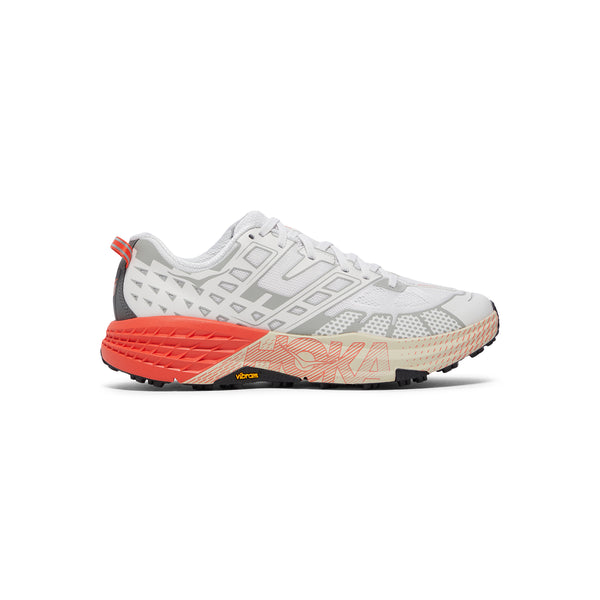 s.b. concept HOKA SpeedGoat 2 White · Tomato