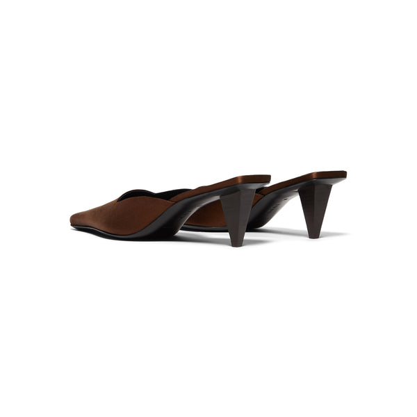 S.b. Concept Jude Iris Mule Brown Satin