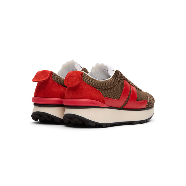 S.b. Concept Lanvin Bumpr Mesh Sneakers Brown · Red