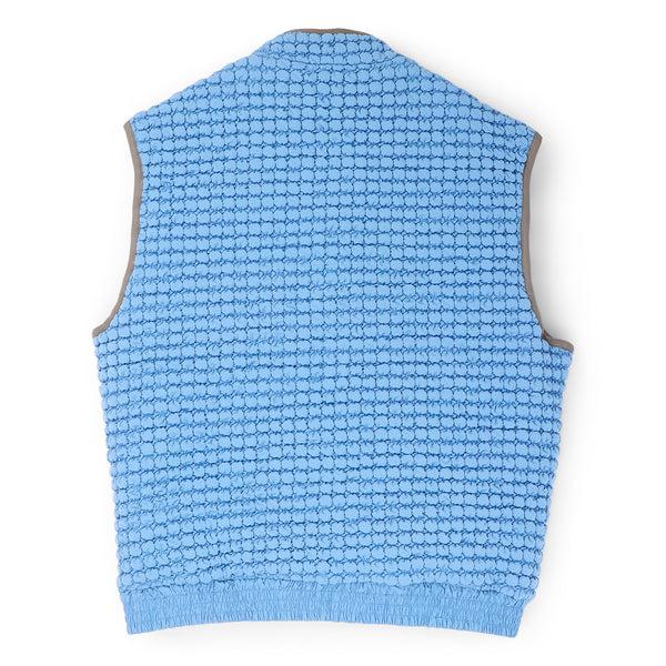 S.b. Concept MARNI Puckering Nylon Vest Iris Blue