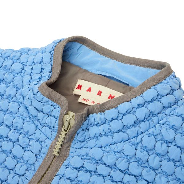 S.b. Concept MARNI Puckering Nylon Vest Iris Blue