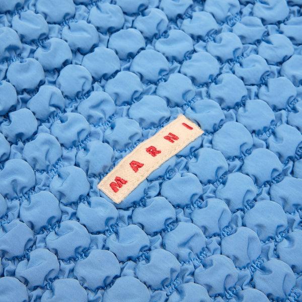 S.b. Concept MARNI Puckering Nylon Vest Iris Blue