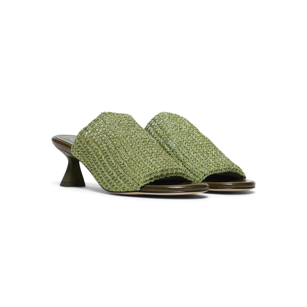 S.b. Concept Miista Marilia Metal Sandals Green
