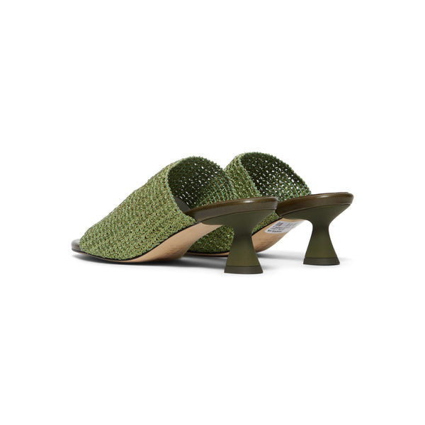 S.b. Concept Miista Marilia Metal Sandals Green