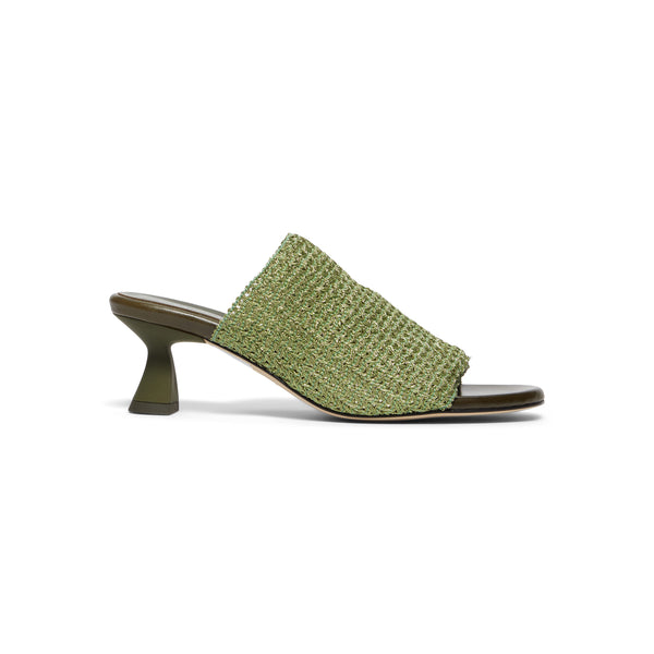 s.b. concept Miista Marilia Metal Sandals Green