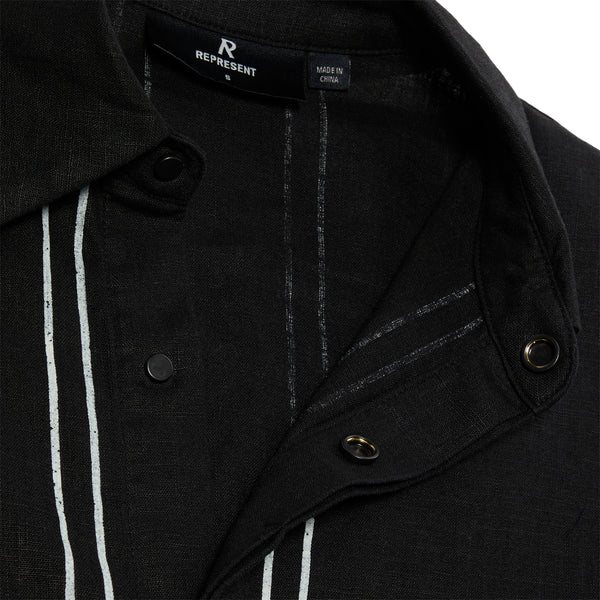 S.b. Concept REPRESENT Border Shirt Jet Black