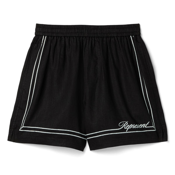 s.b. concept REPRESENT Border Short Jet black